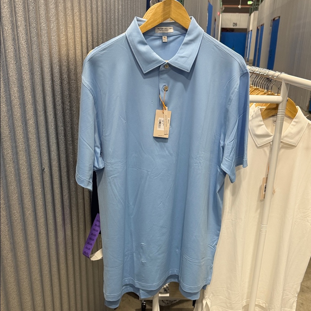 Peter Millar Sky Blue Polo Shirt